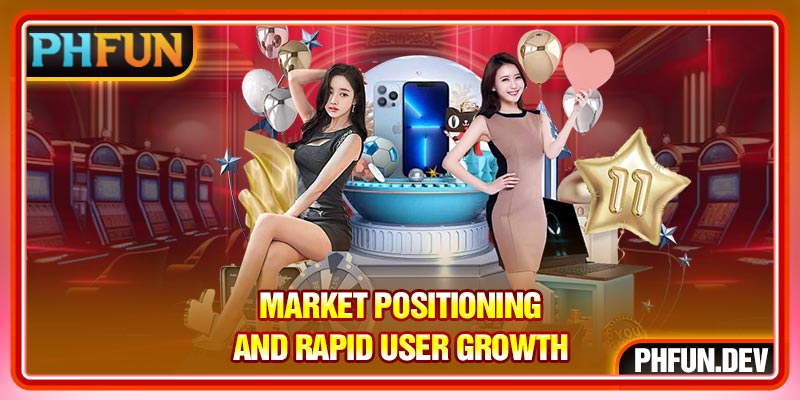 Market positioning and rapid user growth