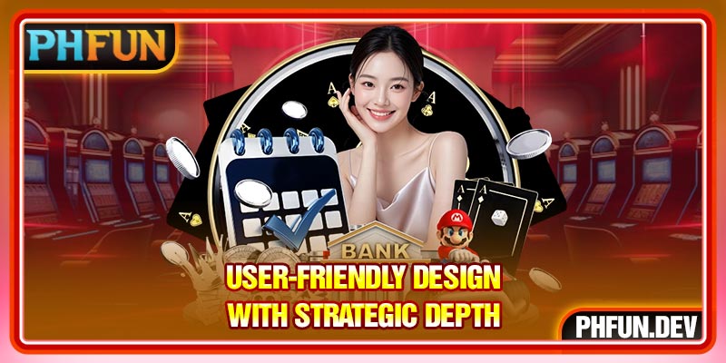 User-friendly design with strategic depth