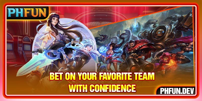 Bet on your favorite team with confidence