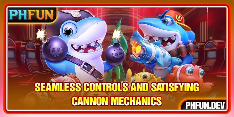 Seamless controls and satisfying cannon mechanics