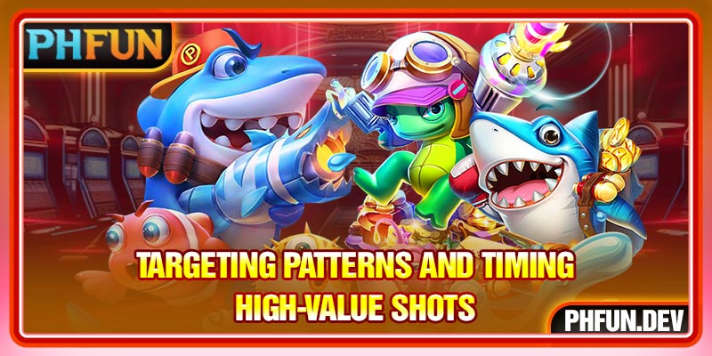 Targeting patterns and timing high-value shots
